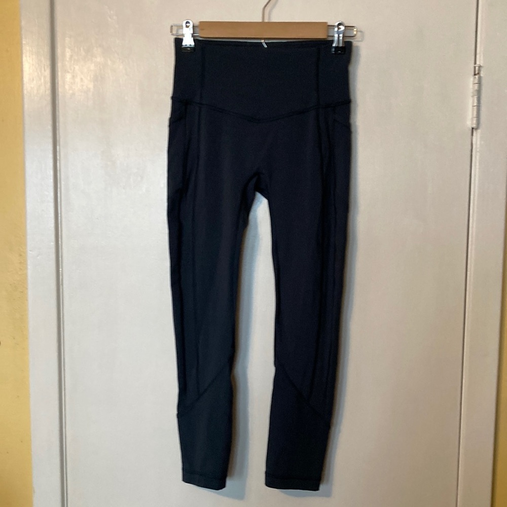 lululemon athletica dark turquoise gym leggings